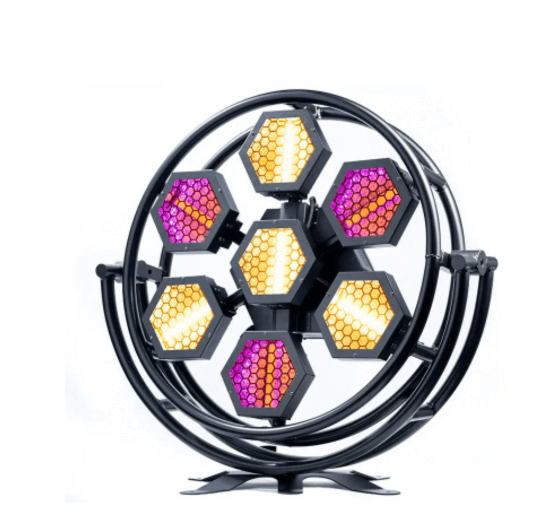 7LED ROUND RETRO LIGHT - Image 3